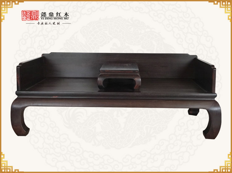 三圍獨板羅漢床-拆房老料